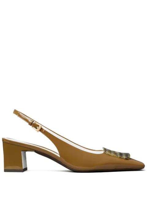 Tory Burch 55mm Georgia slingback pumps Neutrals 162600