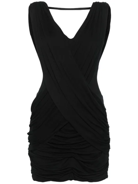 MITILIANE COUTURE Crossbody mini dress Black 5942664548748