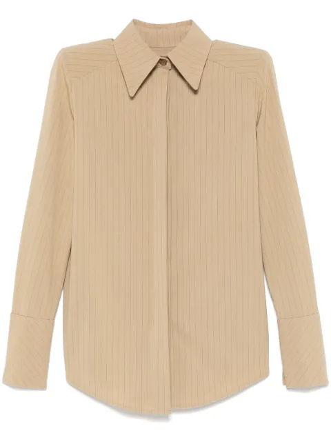 MITILIANE COUTURE pinstriped shirt Neutrals 5942664548816