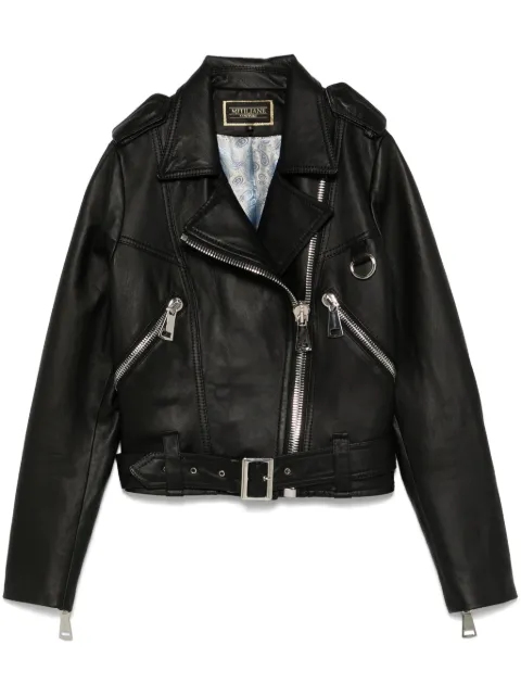 MITILIANE COUTURE biker jacket Black 5942664543224