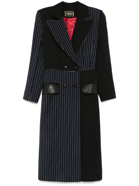 MITILIANE COUTURE panelled coat Black 5942664548632