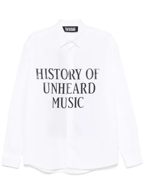 Études Studio x The Kitchen Classic shirt White H24MCSHI364
