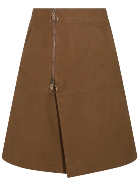 Burberry cotton midi skirt Brown 8098019