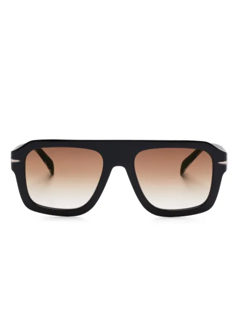 Eyewear by David Beckham pilot-frame sunglasses Black DB7127S