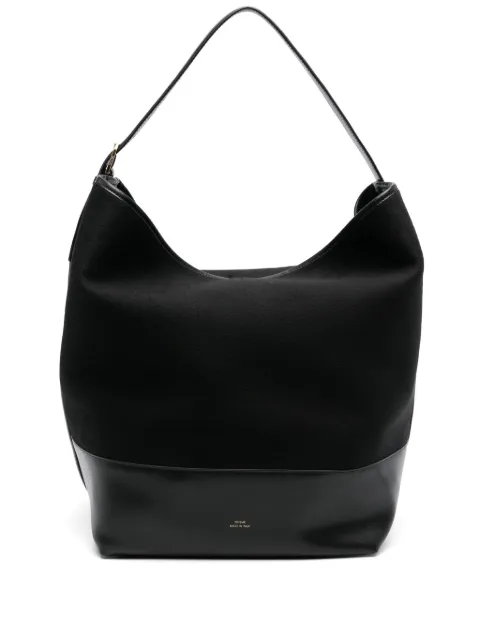 TOTEME belted doublé tote bag Black 251WAL0069FB0006001