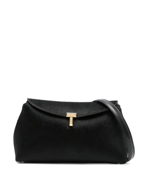 TOTEME T-lock pony hair clutch Black 251WAL944LE0112001