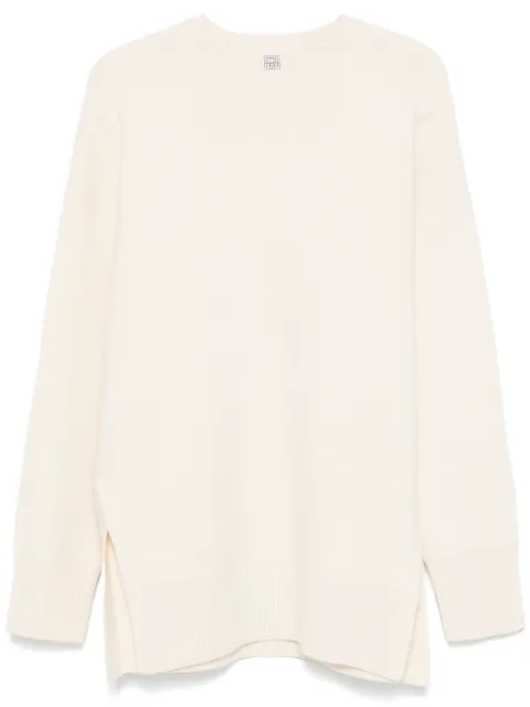 TOTEME double-knit sweater Neutrals 251WRT4626YA0132007