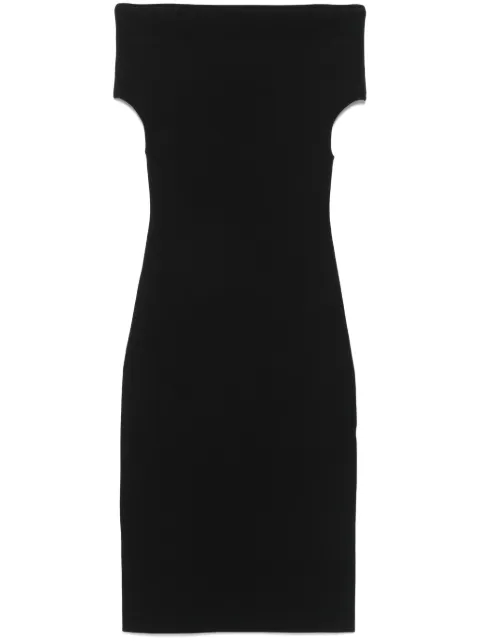 TOTEME double-knit maxi dress Black 251WRD0158YA0137001