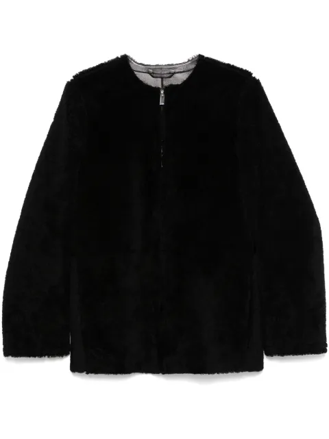 TOTEME shearling jacket Black 251WRO0184LE0048001