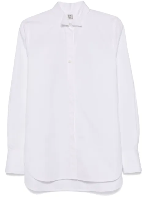 TOTEME wingtip-collar shirt White 251WRT4291FB0342047