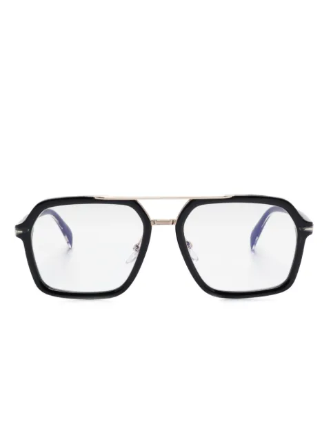 Eyewear by David Beckham pilot-frame glasses Black DB7128