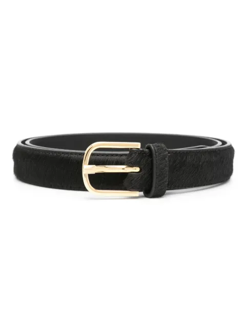 TOTEME brushed belt Black 251WAM1089LE0112001