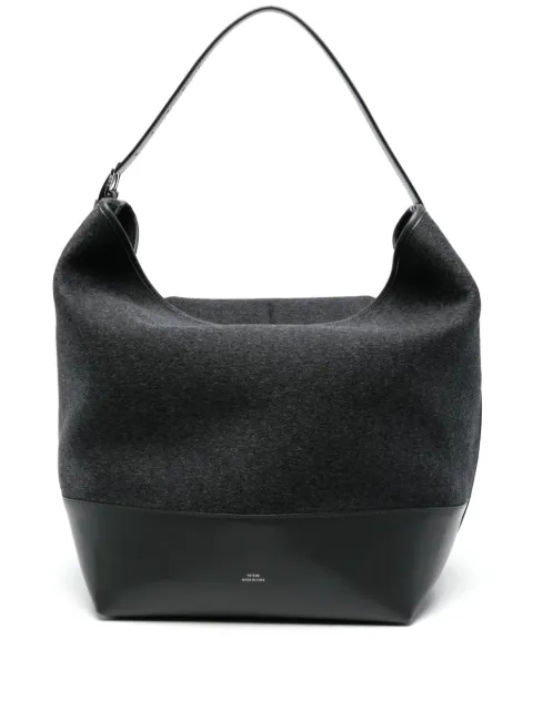 TOTEME belted doublé tote bag Grey 251WAL0069FB0006074