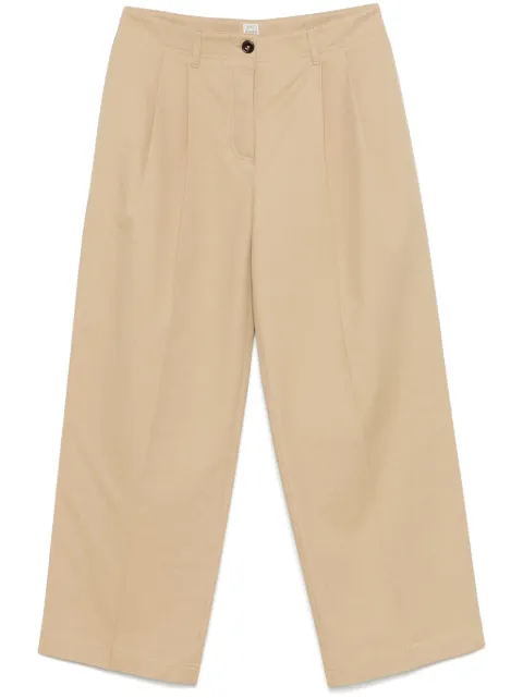 TOTEME cotton chinos Neutrals 242WRB1641FB0103272