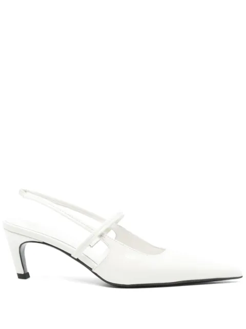 TOTEME 50mm Sharp pumps Neutrals 251WAS821LE0091059