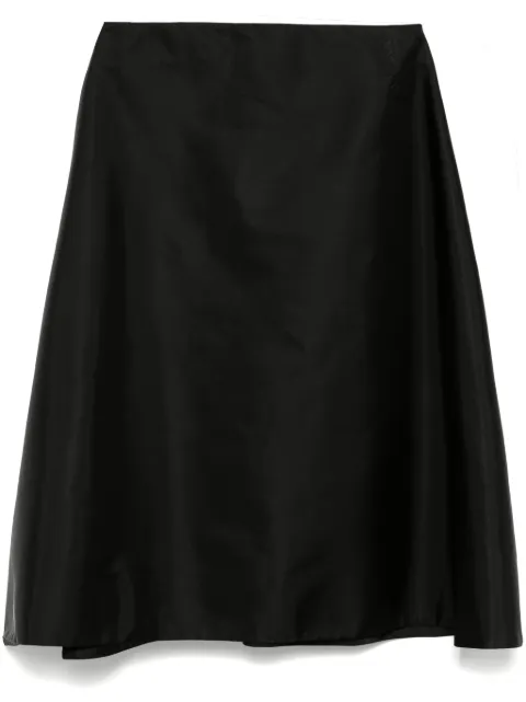 Marni A-line midi skirt Black GOMA0678SUUTN923