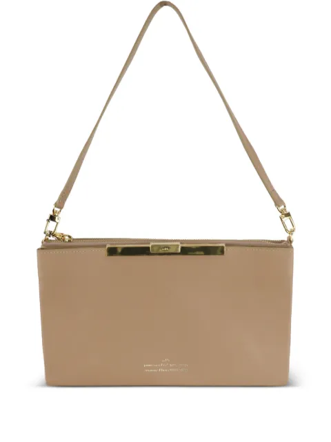 Rokh Triple File clutch bag Brown RA6CA04