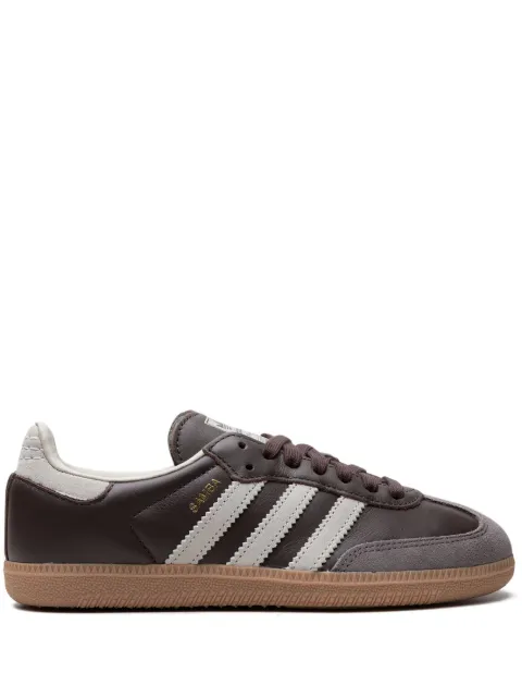 adidas Samba OG stripe sneakers Brown ID1481