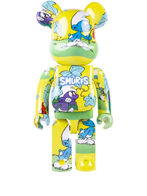 MEDICOM TOY x The Smurfs "The Purple Smurfs" 1000% figure Yellow MEDI3002