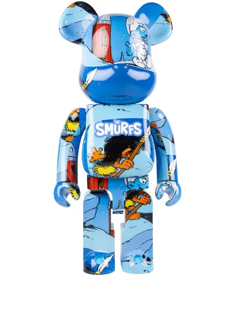 MEDICOM TOY x The Smurfs The Astrosmurf BE@RBRICK 1000% figure Blue MEDI3001