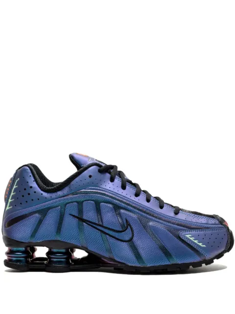 Nike Shox R4 "Iridescent/Black" sneakers Blue HQ3446