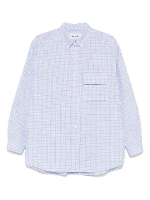 ALFIE Homme shirt Blue SS25HOMSHTFA06
