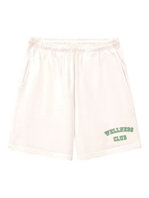 Sporty & Rich Wellness Club shorts White SH021S407WW