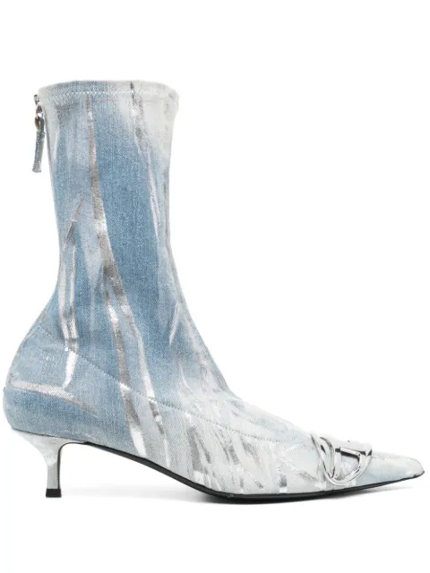 Diesel 55mm D-Venus Kittie ankle boots Blue Y03409P6264