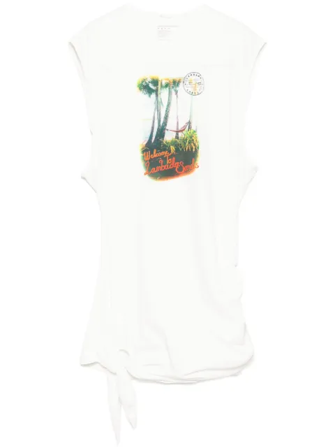 Christopher Esber Lambada Sands dress White LAMBADASANDSLOOPHOLETIEMINIDRESSWHITE