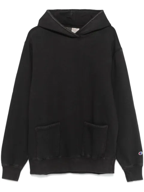 Champion patch-pockets hoodie Black 220510