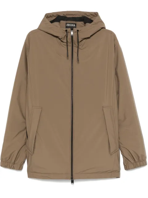Zegna hooded jacket Green UET35A8E205B