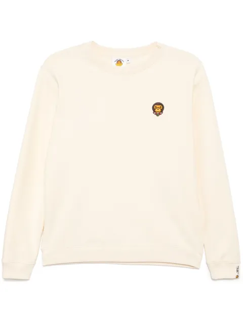 A BATHING APE® crew-neck sweatshirt Neutrals 0SW3036XXN