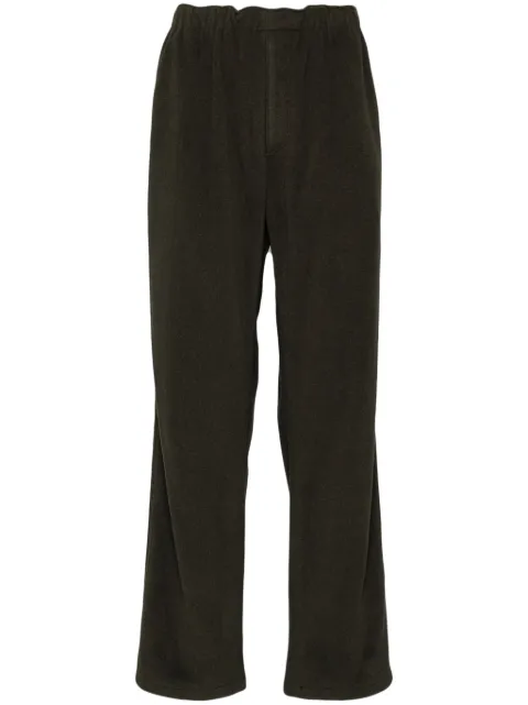 Undercover appliqué logo straight-leg trousers Green US2D4592