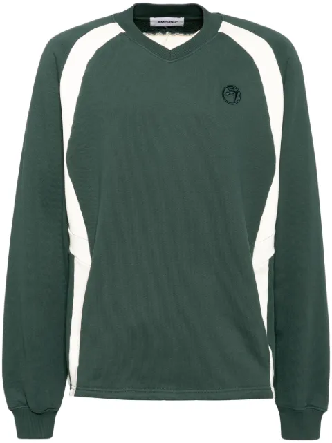 AMBUSH soccer sweatshirt Green BMBA007F24FLE0015231