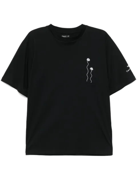 agnès b. graphic-print T-shirt Black ECK6SET6