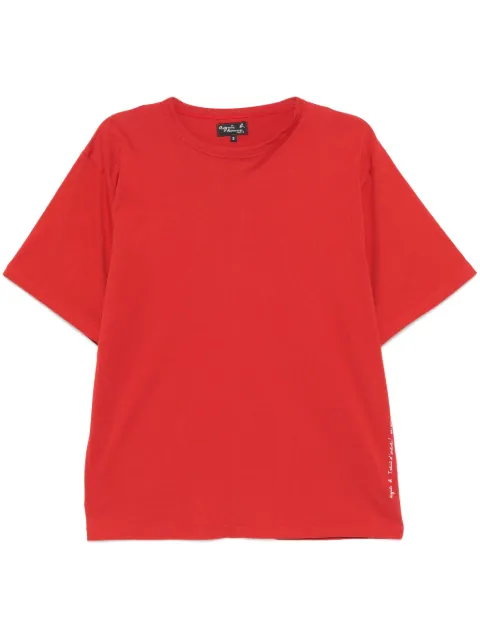 agnès b. graphic-print T-shirt Red ECK5SET8
