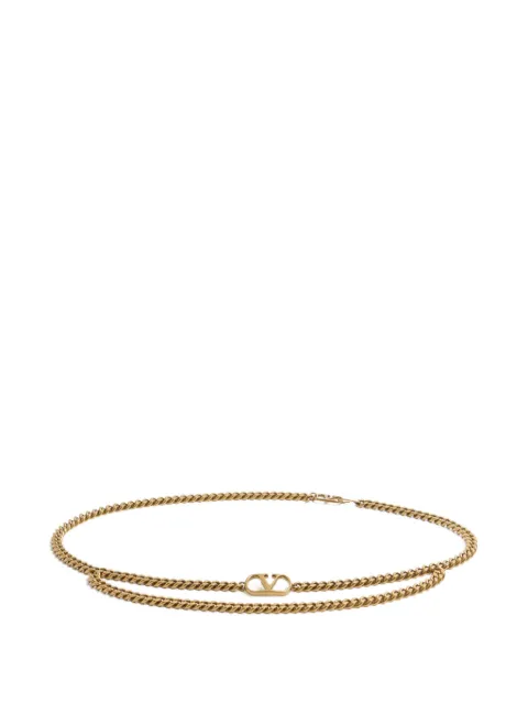 Valentino Garavani VLogo Signature chain belt Gold WT0SN2WLR