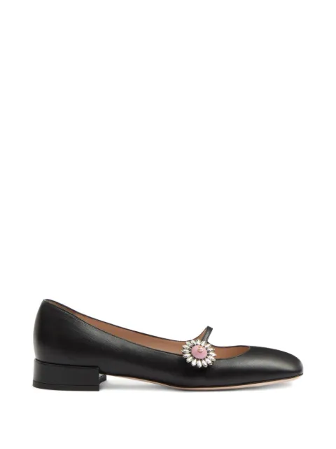 Valentino Garavani Mary-Jane ballet flats Black WS0LL7DHS