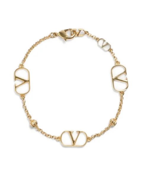 Valentino Garavani Vlogo Signature metal bracelet Gold WJ0X83MET