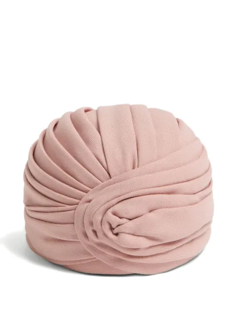 Valentino Garavani VLogo Signature rigid head scarf Pink WHH00EDSE