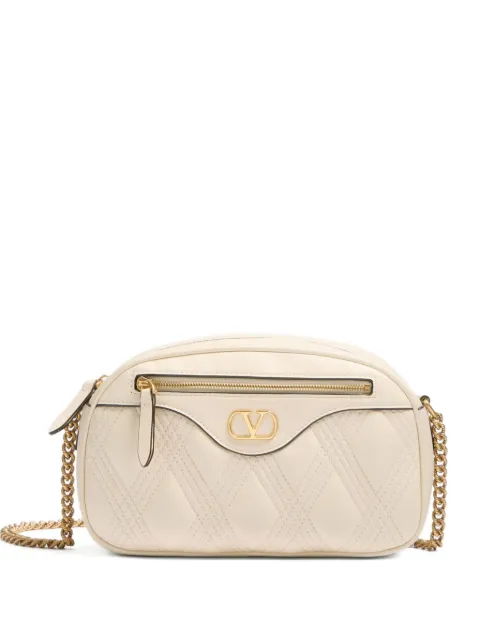 Valentino Garavani medium Quiltie 67 shoulder bag Neutrals WB0R03IFE