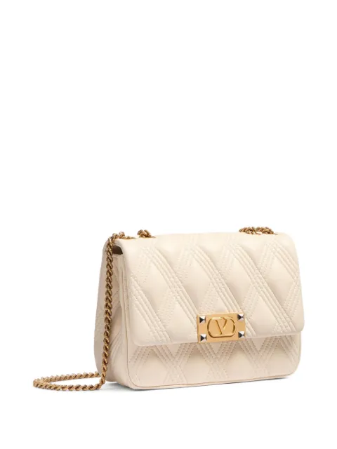 Valentino Garavani medium Quiltie 67 shoulder bag Neutrals WB0R07XCA