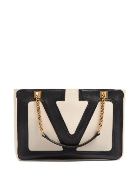 Valentino Garavani Viva Superstar small nappa leather shopping bag Neutrals WB0R14PTJ
