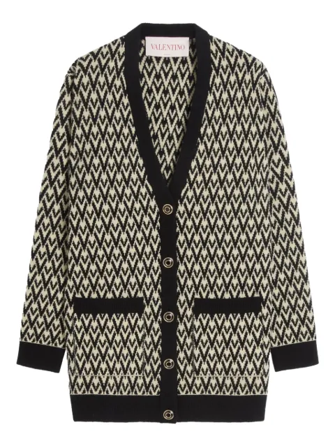 Valentino Garavani Toute La V cardigan Black BKA09A929