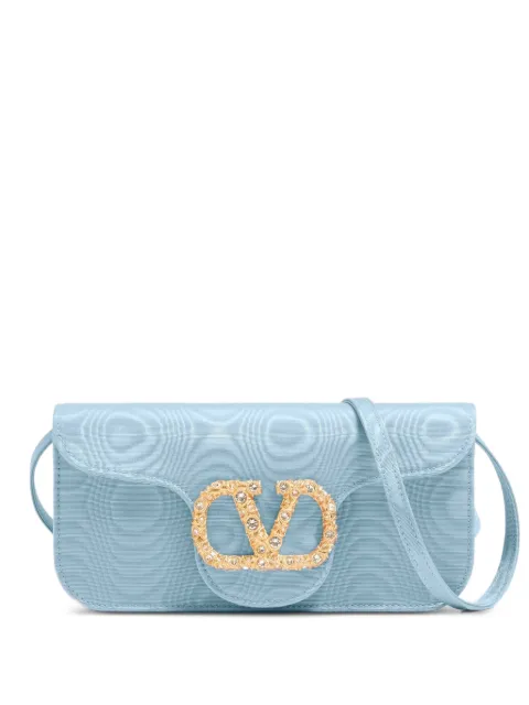 Valentino Garavani Locò clutch bag Blue WB0R24LDG