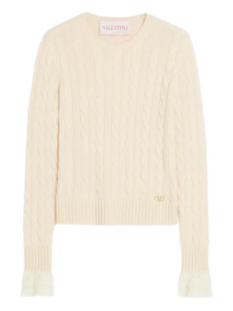 Valentino Garavani cashmere sweater Neutrals BKC62D923