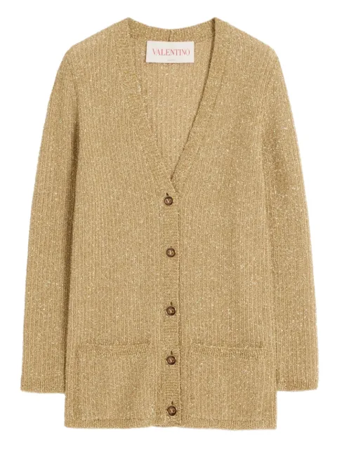 Valentino Garavani buttoned cardigan Gold BKA10D94H