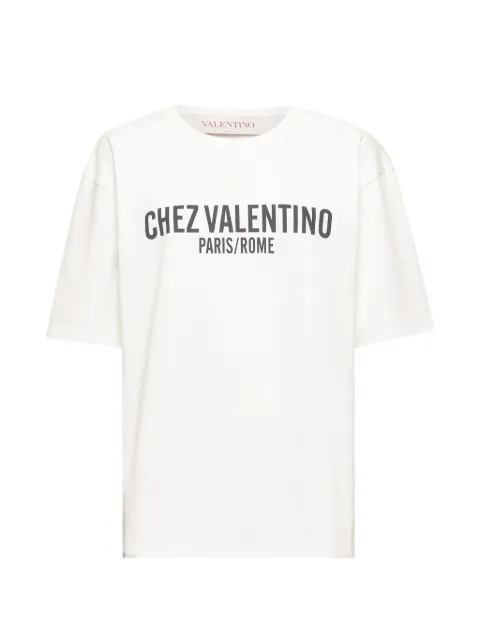 Valentino Garavani logo-print T-shirt White BMG24Q95W