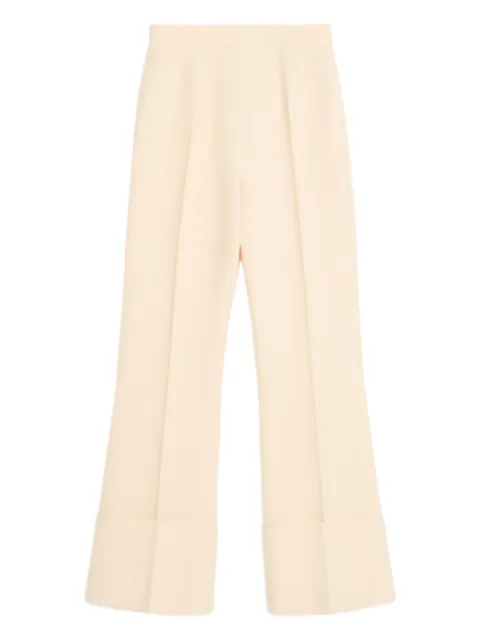 Valentino Garavani Crepe Couture trousers Neutrals BRB6451CF