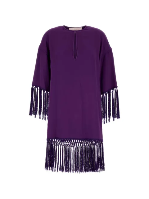 Valentino Garavani Cady Couture midi dress Purple BVAEP01MM